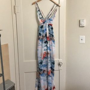 Island styled maxi dress